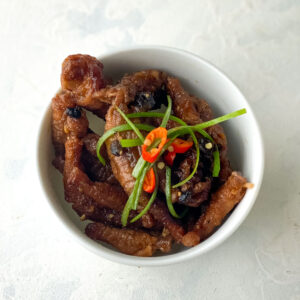 black bean chicken feet